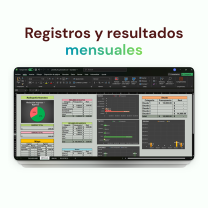 Toma el control de tus finanzas - Plantilla de Excel