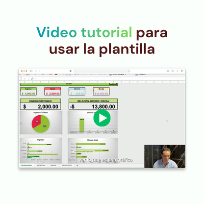 Toma el control de tus finanzas - Plantilla de Excel